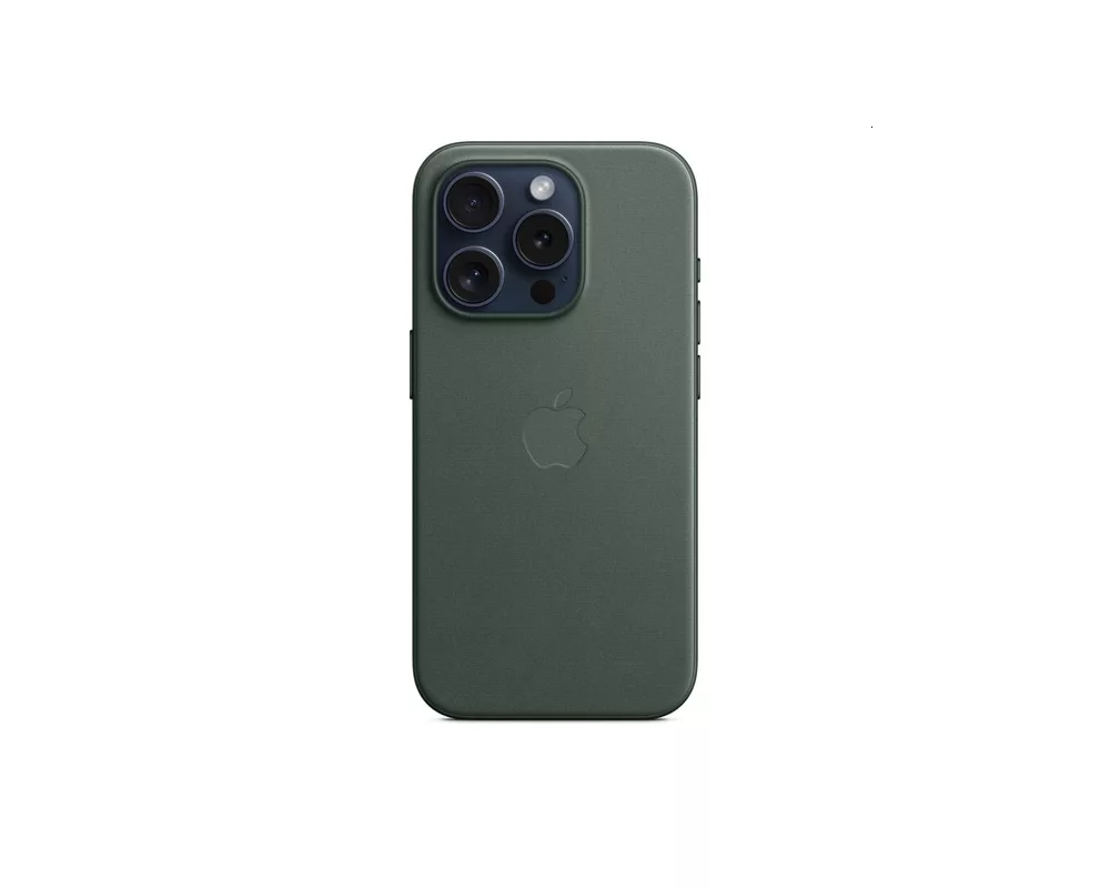 Калъф Apple iPhone 15 Pro FineWoven Case with MagSafe - Evergreen 3