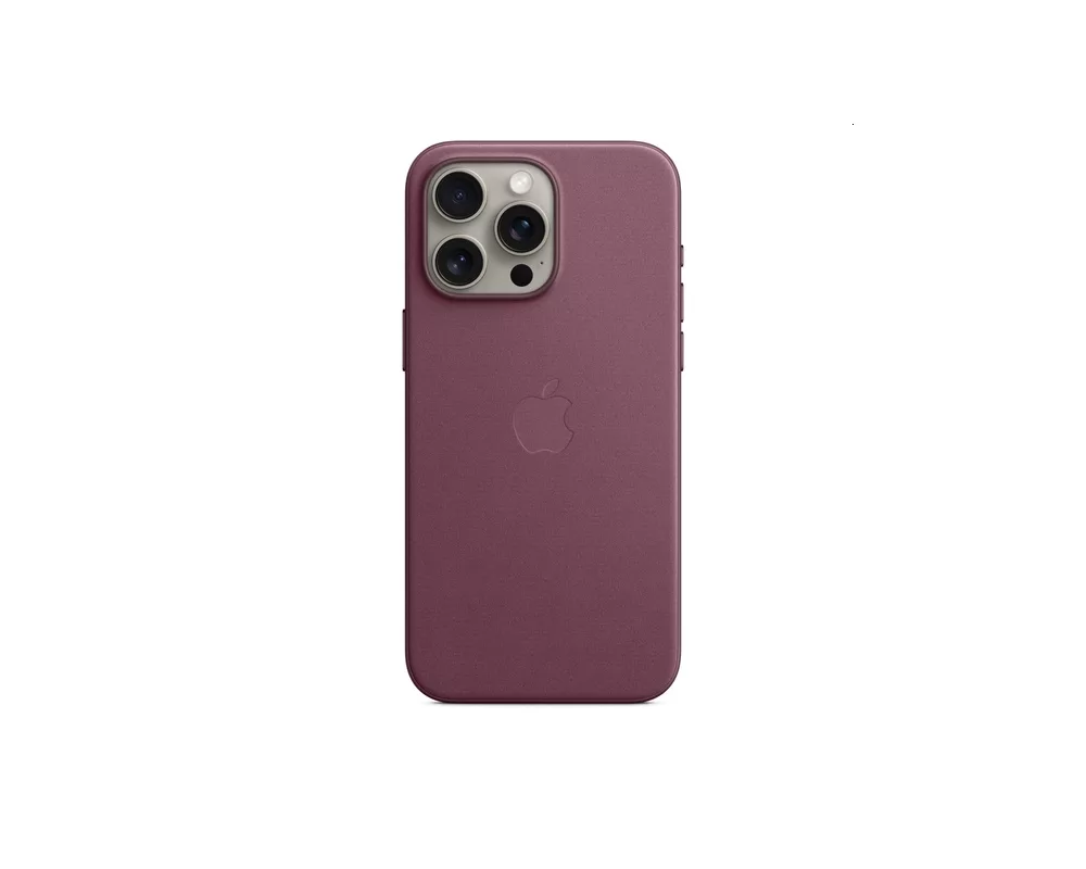Калъф Apple iPhone 15 Pro Max FineWoven Case with MagSafe - Mulberry 3