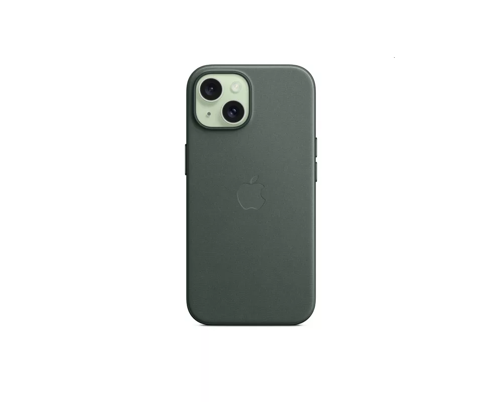 Калъф Apple iPhone 15 FineWoven Case with MagSafe - Evergreen 4