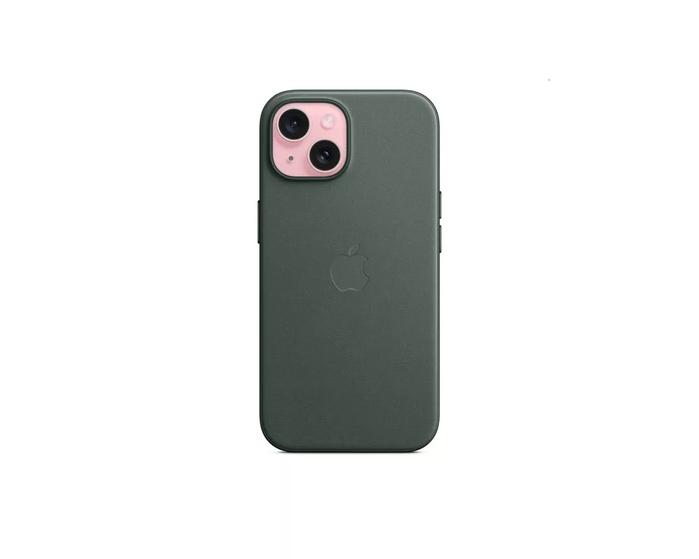 Калъф Apple iPhone 15 FineWoven Case with MagSafe - Evergreen 2