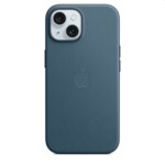 <span>Калъф</span> Apple iPhone 15 FineWoven Case with MagSafe - Pacific Blue <span class='catalog-num-in-name'>MT3G3ZM/A</span> - 