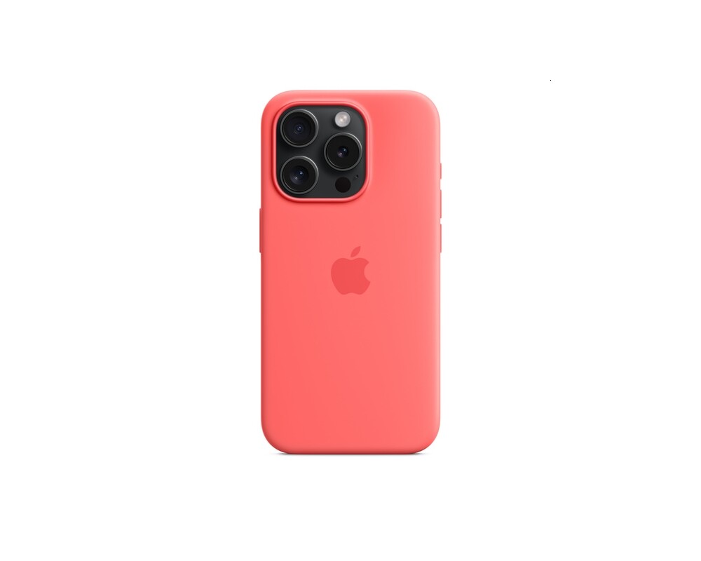 Калъф Apple iPhone 15 Pro Silicone Case with MagSafe - Guava 4