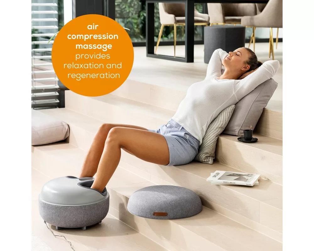 Масажор  Beurer FM 120 Shiatsu foot massager + modern stool 5