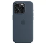 Калъф Apple iPhone 15 Pro Silicone Case with MagSafe - Storm Blue 4