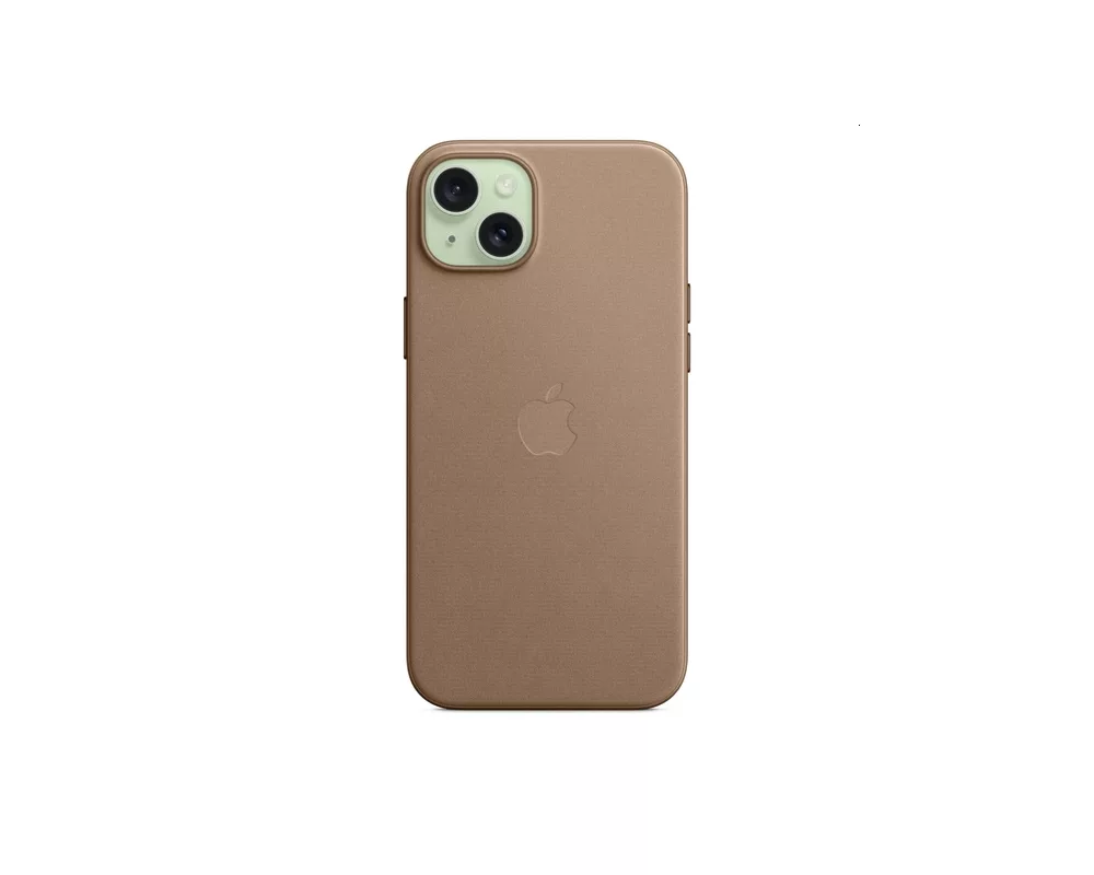 Калъф Apple iPhone 15 Plus FineWoven Case with MagSafe - Taupe 4
