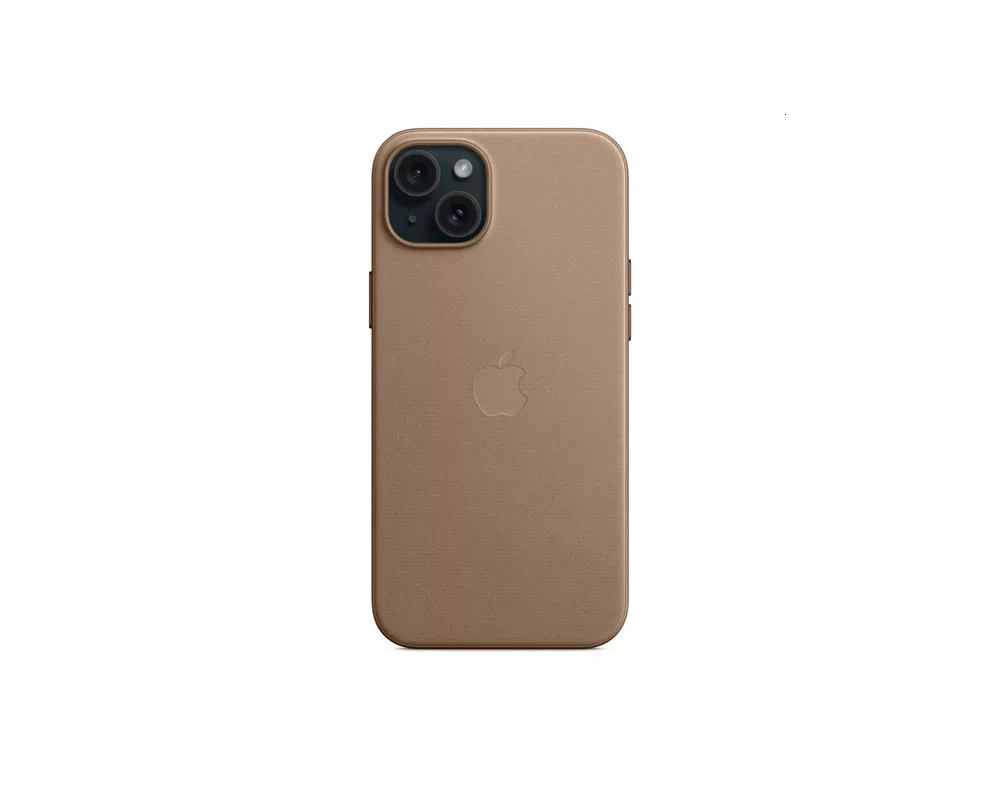 Калъф Apple iPhone 15 Plus FineWoven Case with MagSafe - Taupe 5
