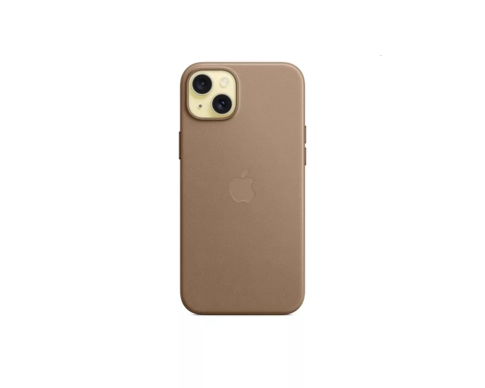 Калъф Apple iPhone 15 Plus FineWoven Case with MagSafe - Taupe 3