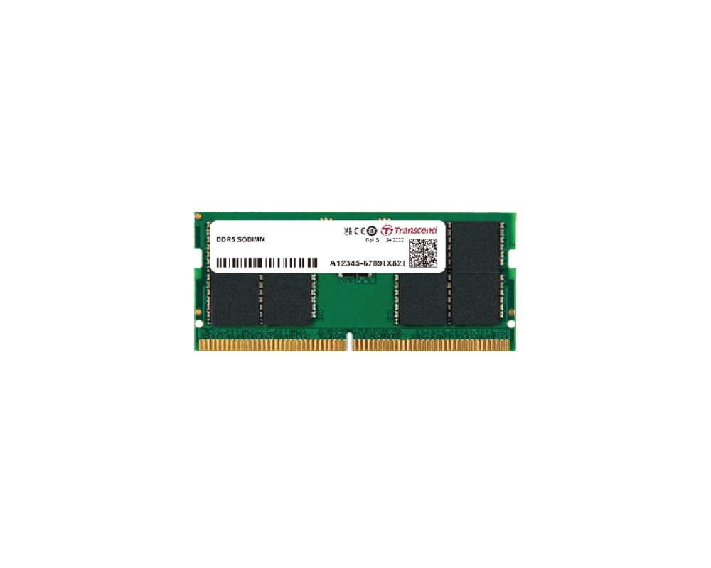 Памет Transcend 32GB JM DDR5 5600 SO-DIMM 2Rx8 2Gx8 CL46 1.1V