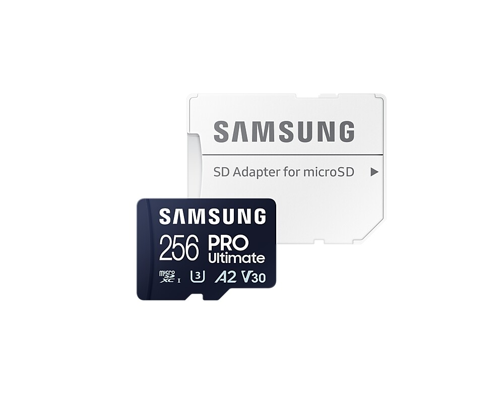 Флаш карта Samsung 256GB micro SD Card PRO Ultimate with Adapter  4