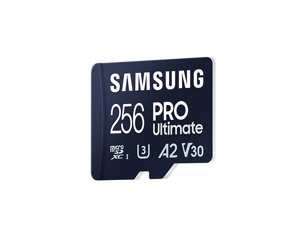 Флаш карта Samsung 256GB micro SD Card PRO Ultimate with Adapter  2
