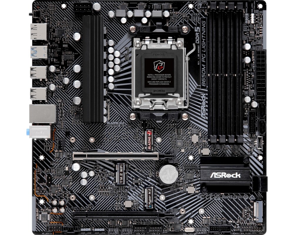 Дънна платка ASRock B650M Phantom Gaming Lightning 2