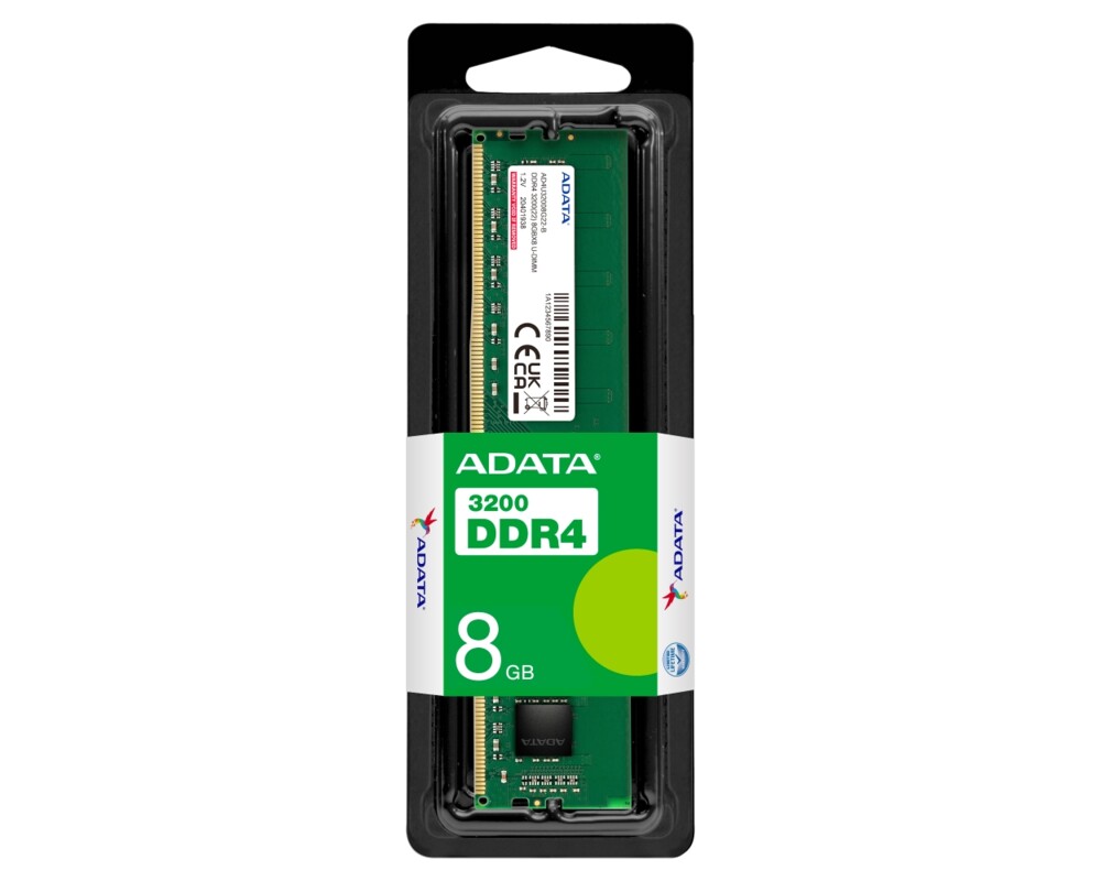Памет ADATA 8GB DDR4 PC4-25600 3200MHz CL22 AD4U32008G22-SGN 3