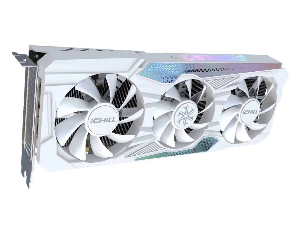 Видеокарта Inno3D GeForce RTX 4060 Ti 8GB GDDR6 iChill X3 White 2