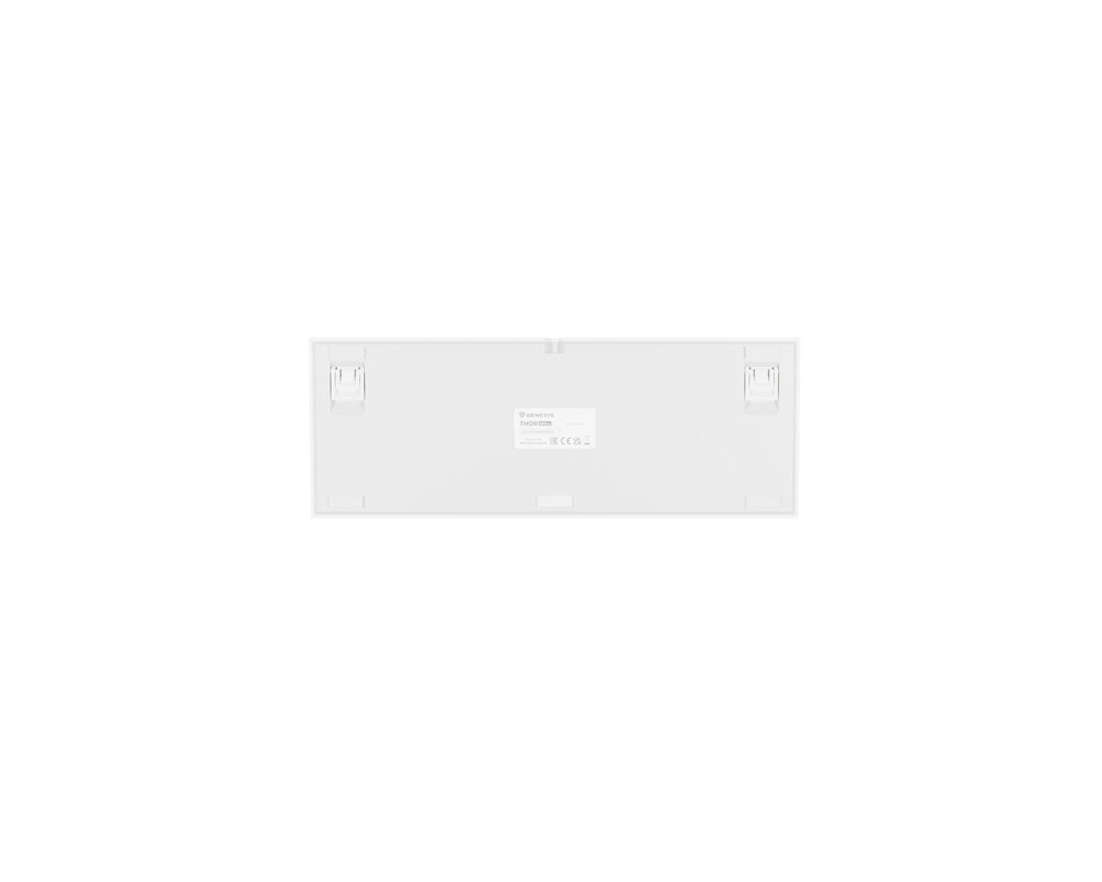 Клавиатура Genesis Gaming Keyboard Thor 404 TKL White RGB Backlight US Layout Brown Switch 7