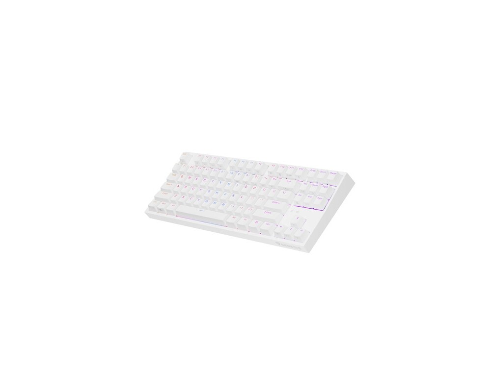Клавиатура Genesis Gaming Keyboard Thor 404 TKL White RGB Backlight US Layout Brown Switch 3