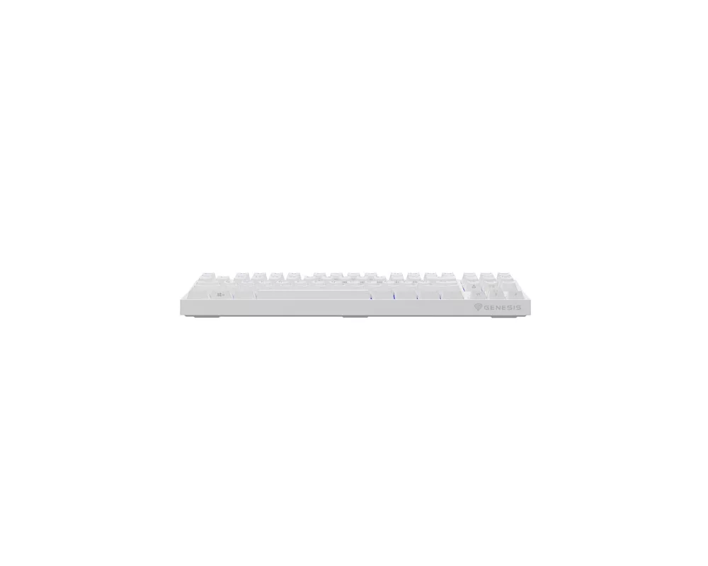Клавиатура Genesis Gaming Keyboard Thor 404 TKL White RGB Backlight US Layout Yellow Switch 4