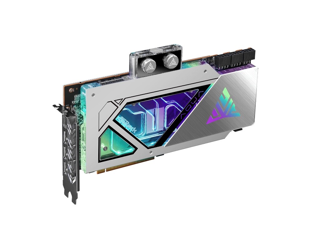 Видеокарта Asrock RX 7900 XTX 24GB Aqua OC 3