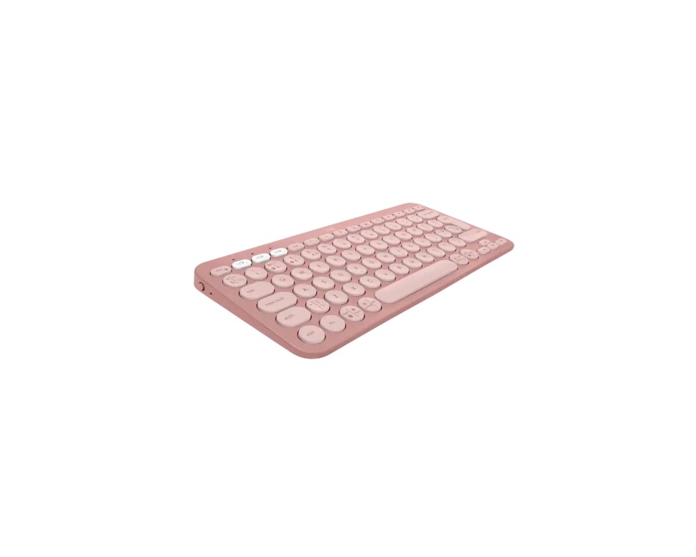 Клавиатура Logitech Pebble Keys 2 K380s - TONAL ROSE - US INT'L - BT - N/A - INTNL-973 - UNIVERSAL 2