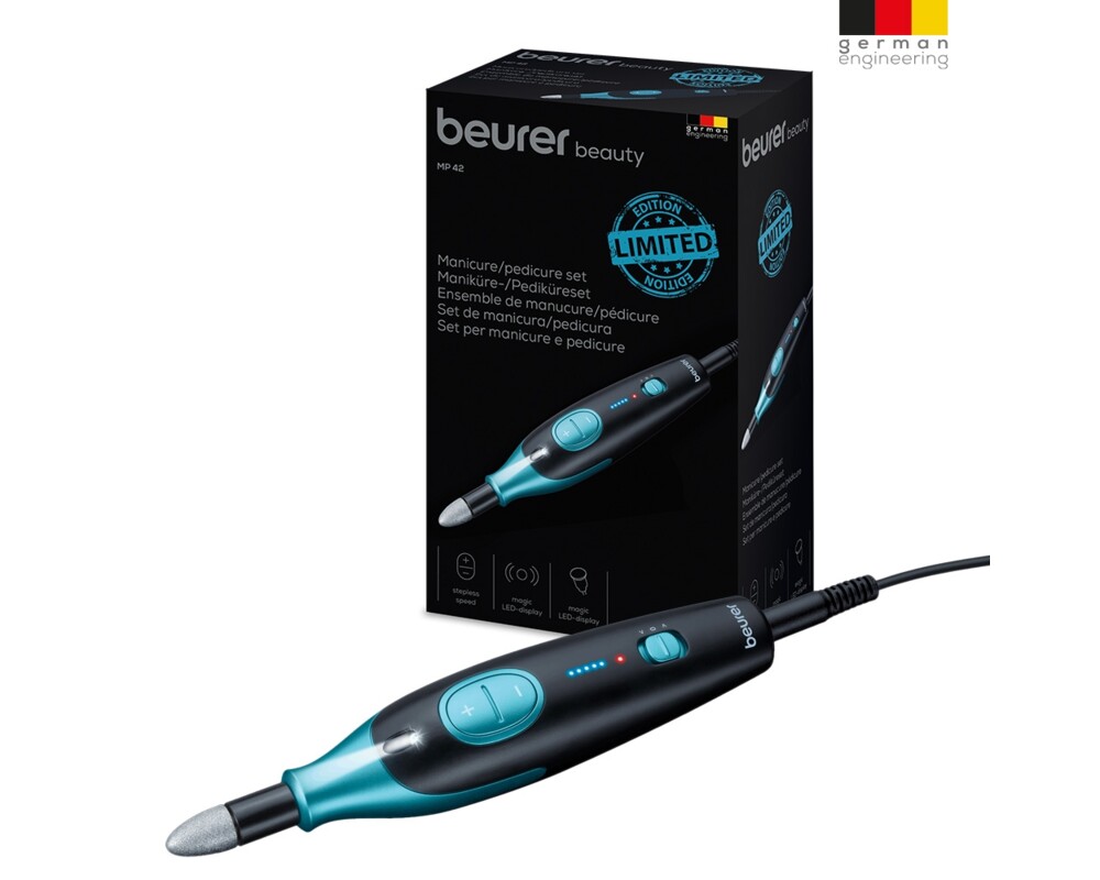 Уред за маникюр и педикюр Beurer MP 42 Manicure / pedicure set; 7 attachments; LE 5