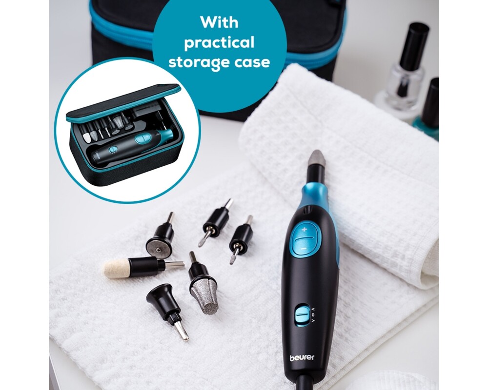 Уред за маникюр и педикюр Beurer MP 42 Manicure / pedicure set; 7 attachments; LE 6