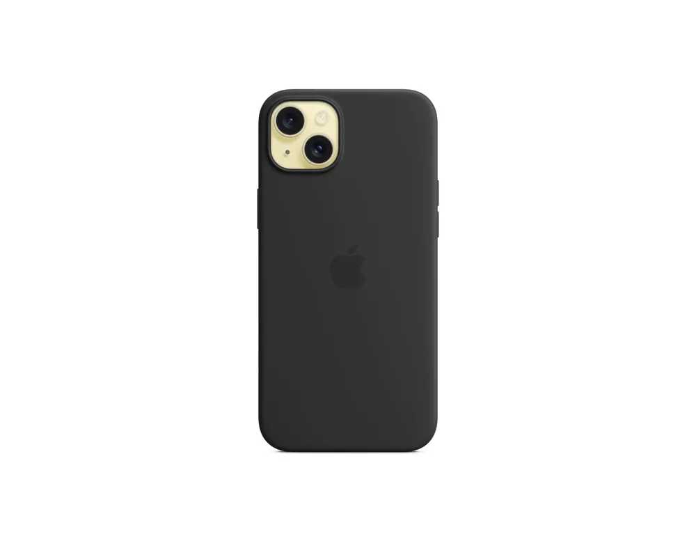 Калъф Apple iPhone 15 Plus Silicone Case with MagSafe - Black 3