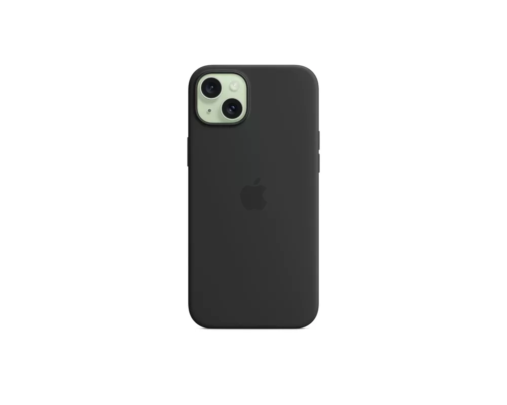 Калъф Apple iPhone 15 Plus Silicone Case with MagSafe - Black 4