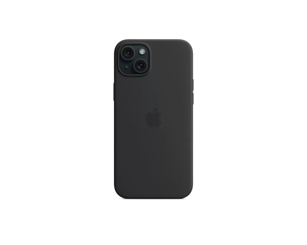 Калъф Apple iPhone 15 Plus Silicone Case with MagSafe - Black 5