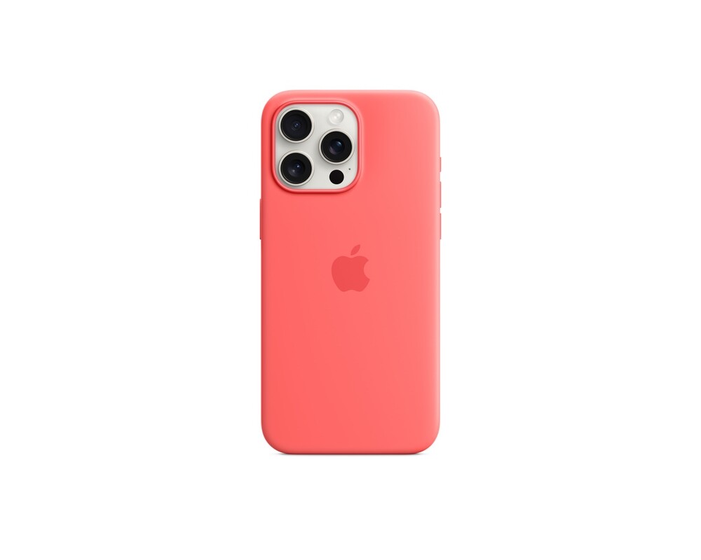 Калъф Apple iPhone 15 Pro Max Silicone Case with MagSafe - Guava 3