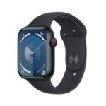 <span>Smart часовник</span> Apple Watch Series 9 GPS + Cellular 45mm Midnight Aluminium Case with Midnight Sport Band - M/L <span class='catalog-num-in-name'>MRMD3QC/A</span> - 