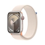 <span>Smart часовник</span> Apple Watch Series 9 GPS + Cellular 45mm Starlight Aluminium Case with Starlight Sport Loop <span class='catalog-num-in-name'>MRMA3QC/A</span> - 