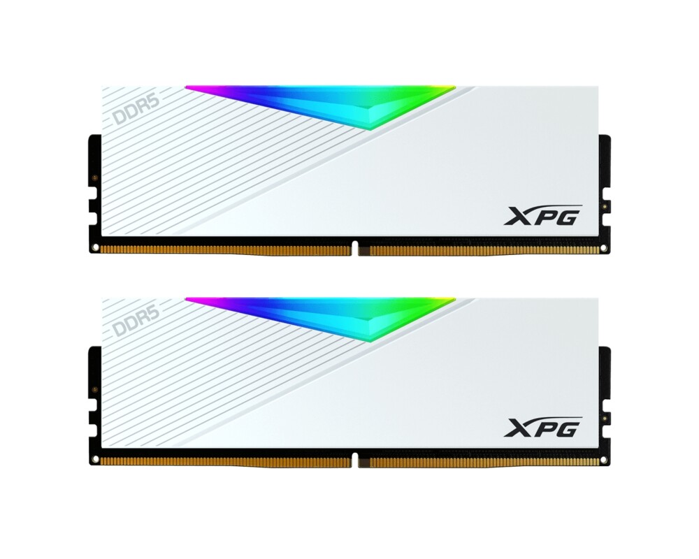 Памет ADATA LANCER RGB 64GB (2x32GB) DDR5 6000 MHz U-DIMM White 2