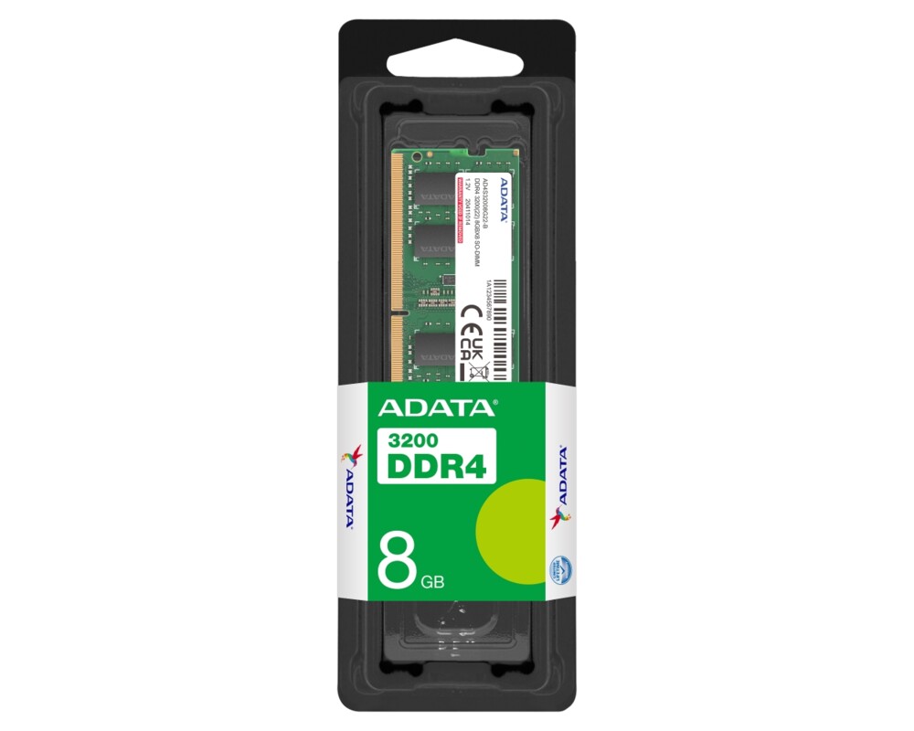 Памет ADATA 8GB DDR4 3200 MHz SO-DIMM 2