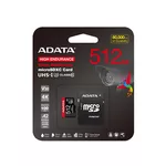 Флаш карта ADATA 512GB MicroSDXC UHS-I U3 V30S High (with adapter) 3