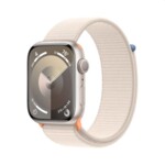 <span>Smart часовник</span> Apple Watch Series 9 GPS 45mm Starlight Aluminium Case with Starlight Sport Loop <span class='catalog-num-in-name'>MR983QC/A</span> - 