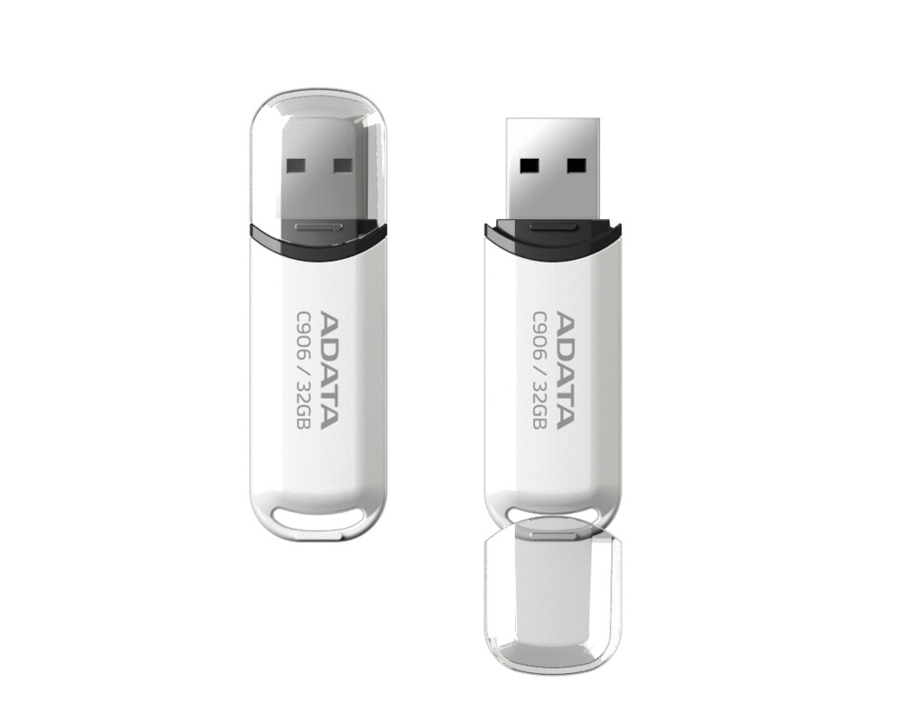 Флаш памет ADATA C906 64GB USB 2.0 White 4