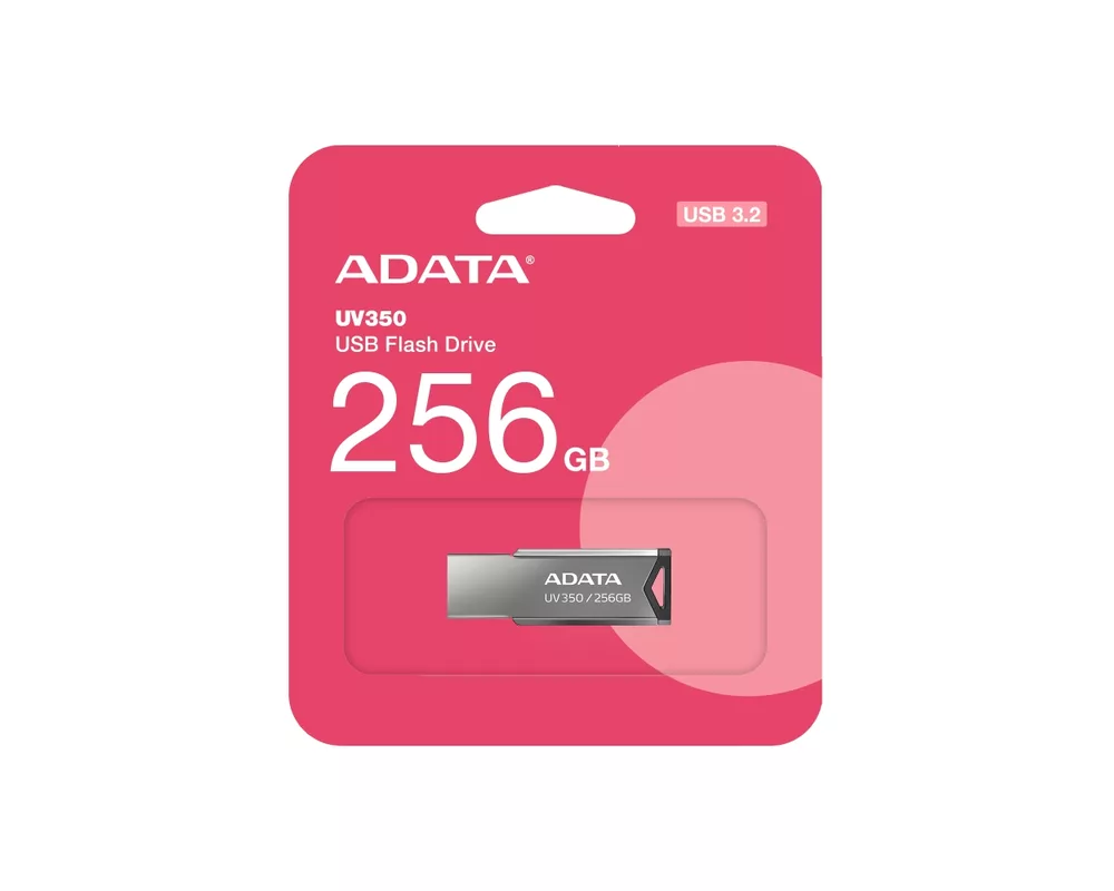 Флаш памет ADATA UV350 256GB USB 3.2 Black 4