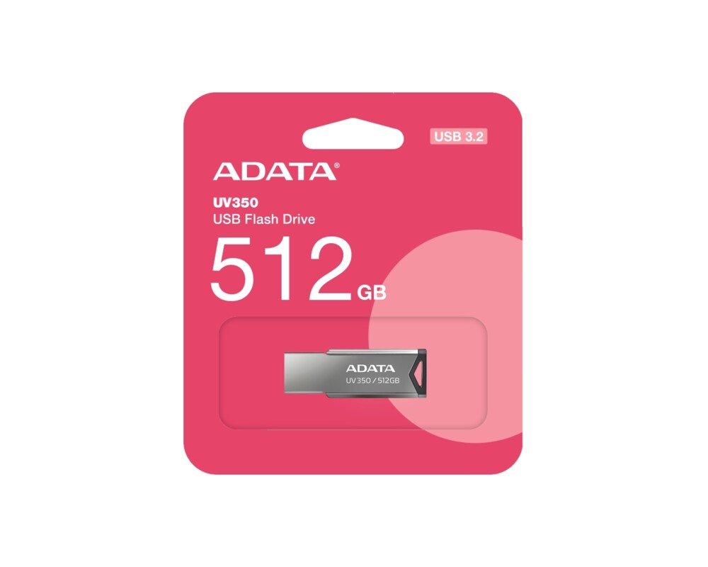 Флаш памет ADATA UV350 512GB USB 3.2 Black 4