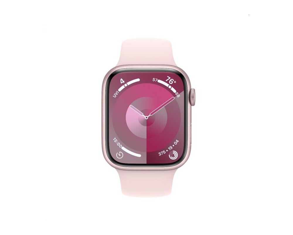 Smart часовник Apple Watch Series 9 GPS 45mm Pink Aluminium Case with Light Pink Sport Band - S/M 2