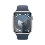 Smart часовник Apple Watch Series 9 GPS 45mm Silver Aluminium Case with Storm Blue Sport Band - M/L 2
