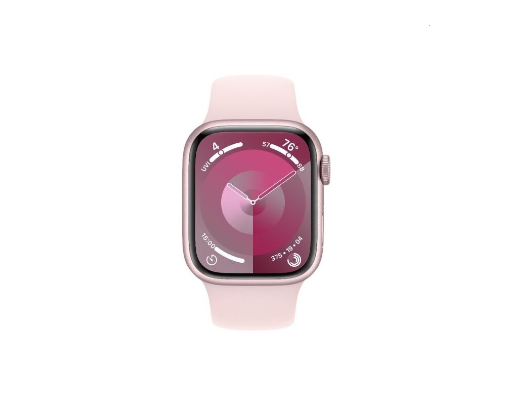 Smart часовник Apple Watch Series 9 GPS + Cellular 41mm Pink Aluminium Case with Light Pink Sport Band - S/M 2