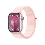 <span>Smart часовник</span> Apple Watch Series 9 GPS + Cellular 41mm Pink Aluminium Case with Light Pink Sport Loop <span class='catalog-num-in-name'>MRJ13QC/A</span> - 
