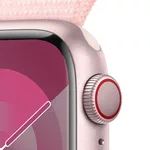 Smart часовник Apple Watch Series 9 GPS + Cellular 41mm Pink Aluminium Case with Light Pink Sport Loop 3