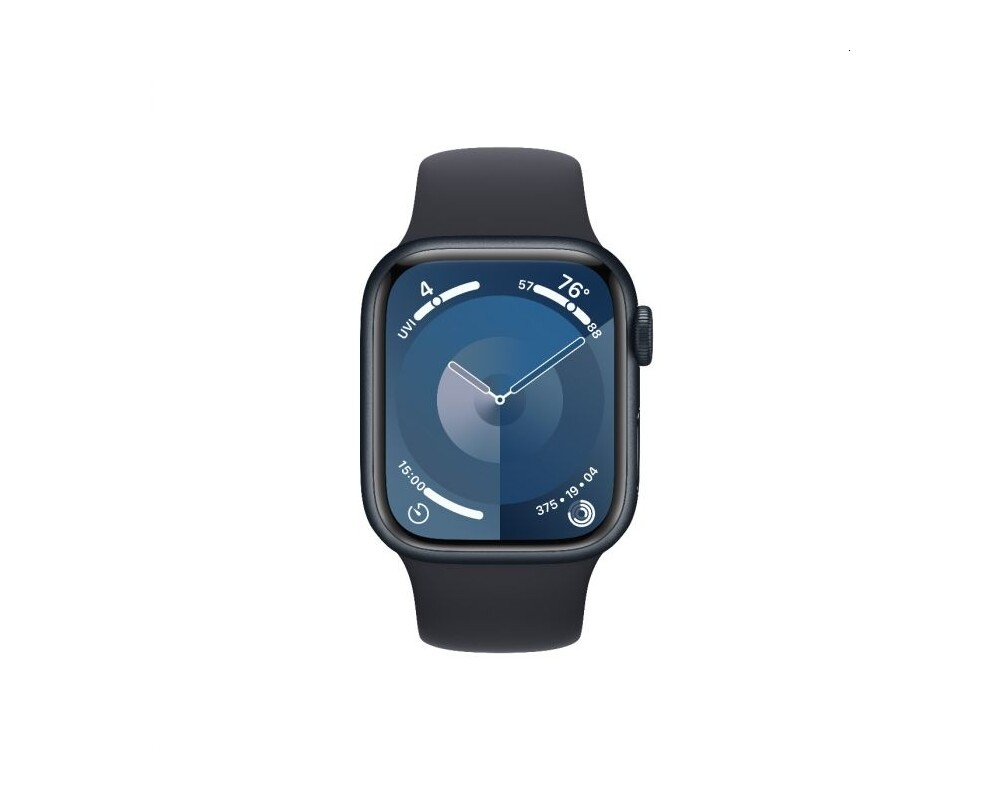 Smart часовник Apple Watch Series 9 GPS + Cellular 41mm Midnight Aluminium Case with Midnight Sport Band - M/L 2