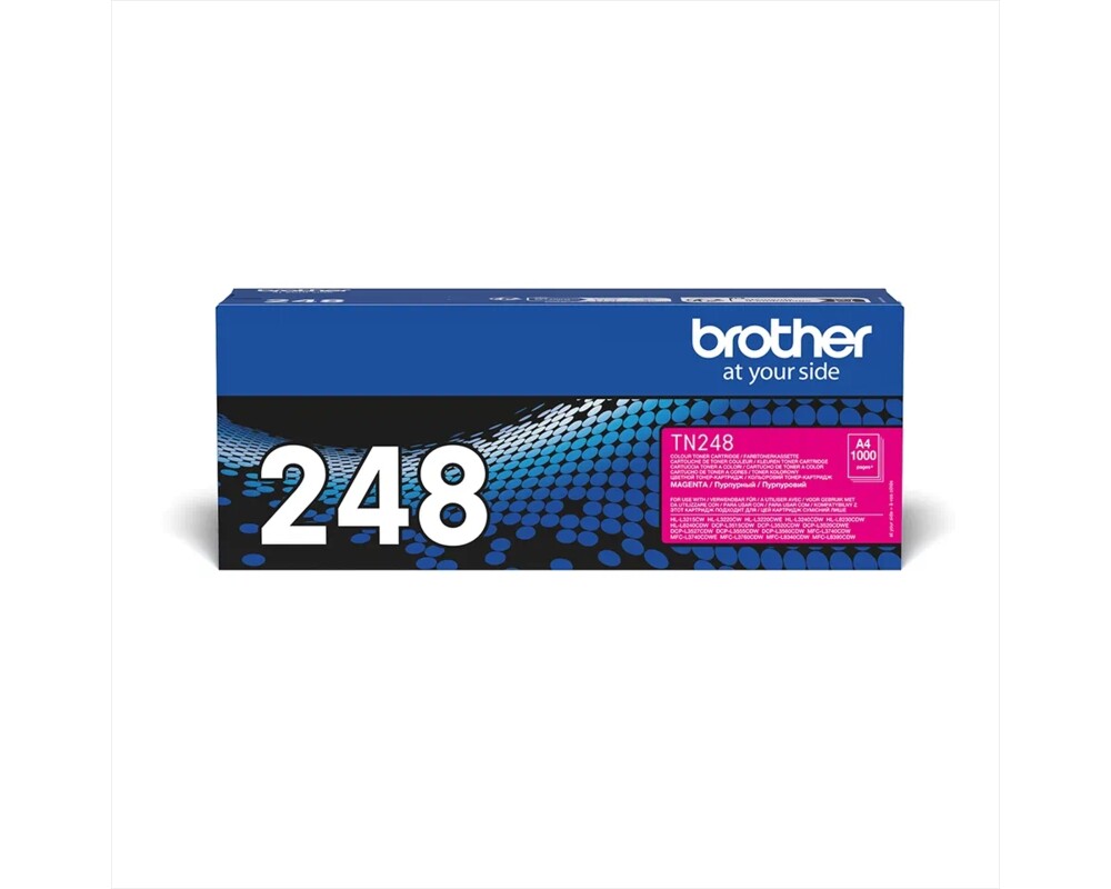 Тонер за принтер BROTHER TN248M Magenta Toner Cartridge ISO Yield 1.000 pages 4