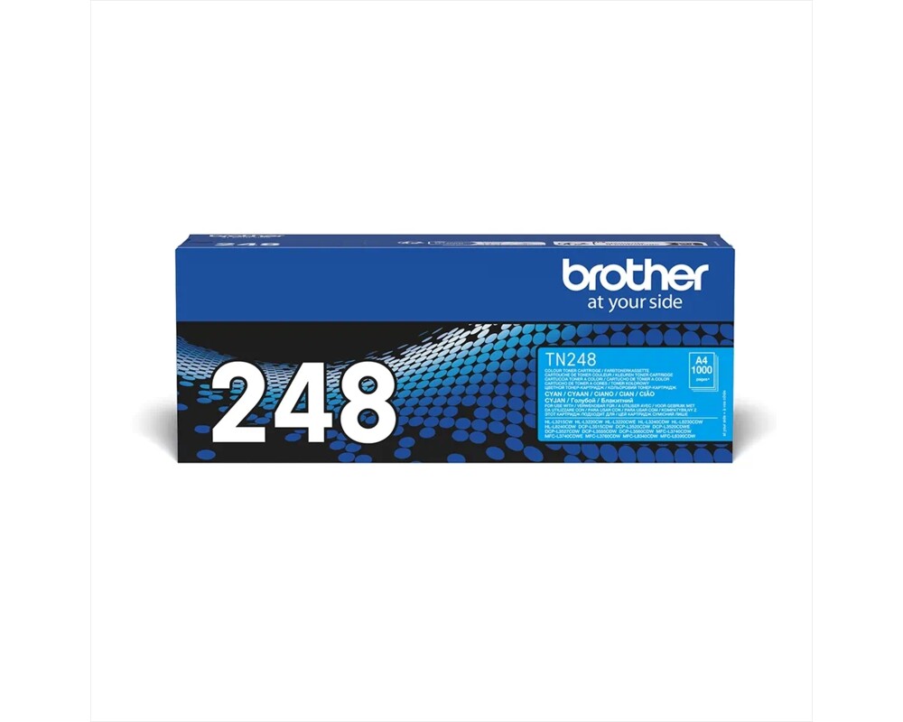 Тонер за принтер BROTHER TN248C Cyan Toner Cartridge ISO Yield 1.000 pages 4