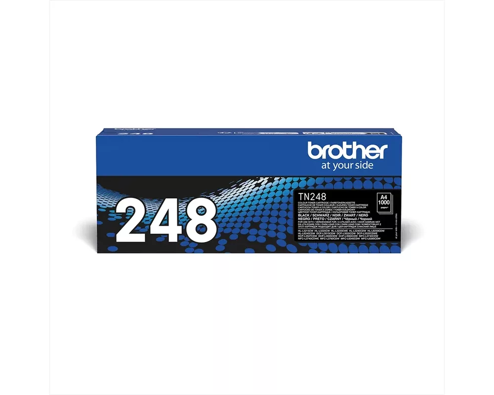 Тонер за принтер BROTHER TN248BK Black Toner Cartridge ISO Yield 1.000 pages 4