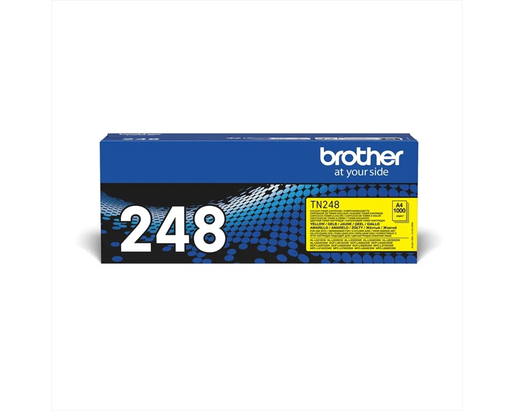 Тонер за принтер BROTHER TN248Y Yellow Toner Cartridge ISO Yield 1.000 pages 4