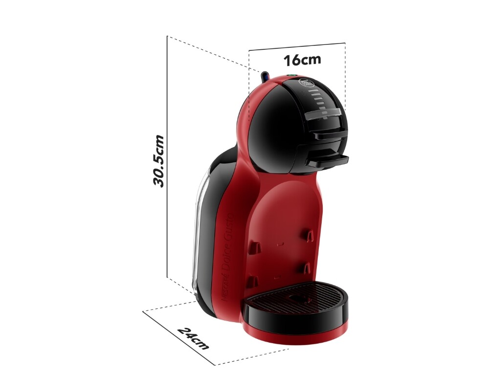 Кафемашина Krups KP123H10 NDG MINI ME CHERRY RED / BLK EU 7
