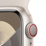 Smart часовник Apple Watch Series 9 GPS + Cellular 41mm Starlight Aluminium Case with Starlight Sport Band - S/M 3