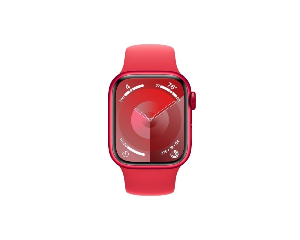 Smart часовник Apple Watch Series 9 GPS 41mm (PRODUCT)RED Aluminium Case with (PRODUCT)RED Sport Band - S/M 2